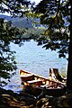 Rowboat at Lost Lake