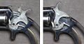 Schloss des Smith & Wesson No.-2-Army-Revolvers