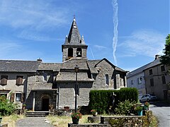 L'église de Mauriac.