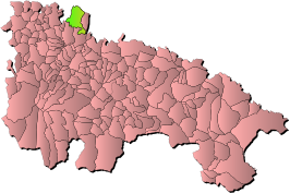 Kaart van San Vicente de la Sonsierra