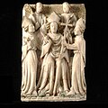 Escenas de la vida de Santo Tomás Becket, en Nottingham alabaster. Victoria & Albert Museum.