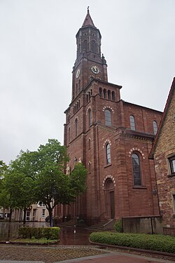 Skyline of Rheinstetten