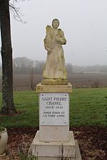 Statue de Saint Pierre Chanel