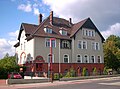 Verwaltungsgebäude des Bahnbetriebswerkes, später Klubhaus der Eisenbahner, heute Wohnhaus (Villa Alwin Stein)