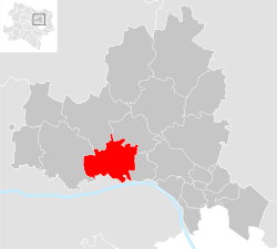 Location within Korneuburg district