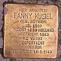 Stolperstein in Ludwigsburg für Fanny Kusiel (7. November 2013)