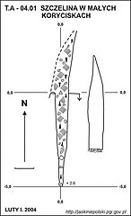 Plan jaskini