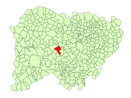 San Muñoz - Localizazion