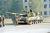 Russian tank T-80U