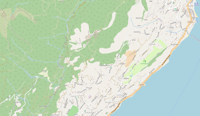 Il territorio nord-est di Toscolano Maderno