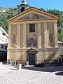 La chiesa parrocchiale San Biagio, nel borgo