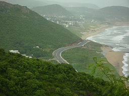 Visakhapatnam, Beach Road from Kailashagiri.jpg