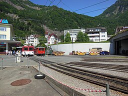 Järnvägsstationen i Vitznau