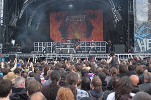 Accept live на Hellfest 2013