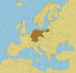 Ubicación de Alemania