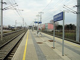 S-Bahn-Station Wien Zentralfriedhof