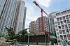 Wing Tai Road public housing estate under construction in July 2018.jpg