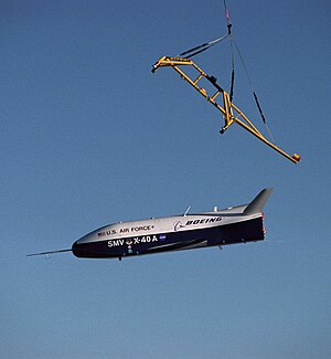 X-40A vypuštěný k 5. letu