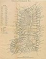 Mapa de la Isla de Fernando Poo en 1887.