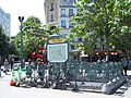 Édicule Guimard de la station de métro Place d'Italie