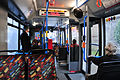 Wnętrze trolejbusu Van Hool