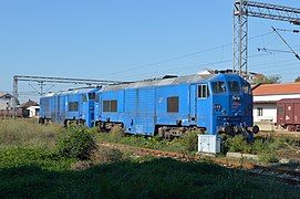 JŽ 666 (EMD JT22CW-2) locomotives 666.003 and 666.004.