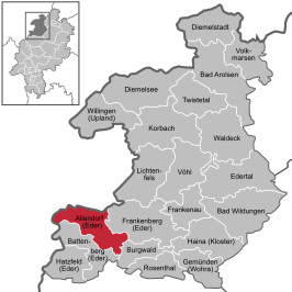 Kaart van Allendorf