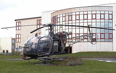 SE 313 Alouette II van die Franse Leër.