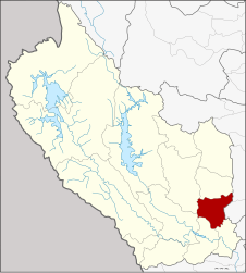 Distretto di Phanom Thuan – Mappa