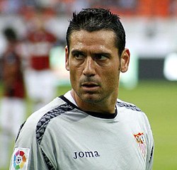 O futbolista valenciano Andrés Palop, en una imachen de 2008