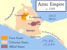 Map of the Aztec Empire Aztec Empire c 1519.png