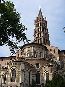 Tower of Basilica of Saint-Sernin, Toulouse