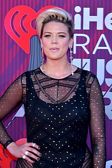 Betty Who at the 2019 iHeartRadio Music Awards in Los Angeles, California