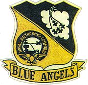 The original team insignia Blue Angels Vinage Insignia.JPG