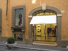 Quartier des boutiques de luxe de Rome