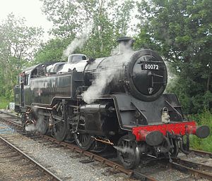 Британские железные дороги Standard Four No 80072 Ongar.jpg