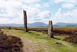 Őskori megalitikus képződmény, a Brodgar-gyűrű a Mainland szigeten