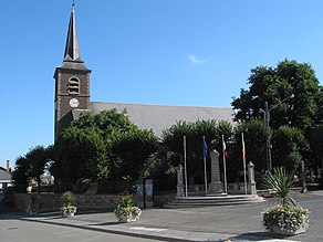 Église éd la Sainte-Vierge, à Brujlete