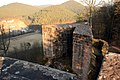 Ansicht der Dreiecksbastion vom südlichen Geschützturm.