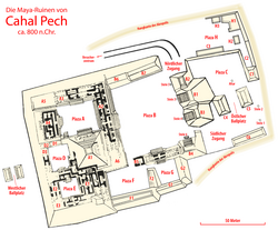 Кахал Печ Site Map.png