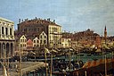 Canaletto, il molo verso la riva degli schiavoni con la colonna di san marco, ante 1742, 02.JPG