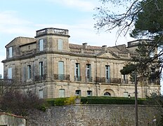 Vue générale du château.