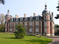 Château de Trousse-Barrière vu depuis le côté jardin