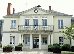 Skyline of Châtillon-sur-Indre