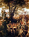 Charles Gleyre : Les Romains passant sous le joug (1858)