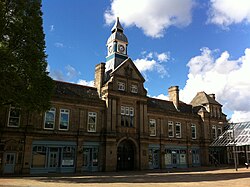 Darwen Town Hall, sede do governo municipal