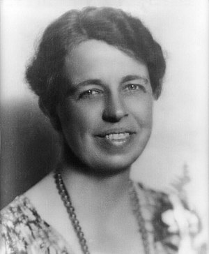 Anna Eleanor Roosevelt, head-and-shoulders por...