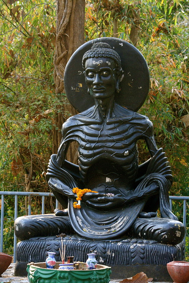 Az aszkéta Buddha