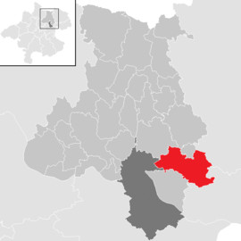 Poloha obce Engerwitzdorf v okrese Urfahr-okolie (klikacia mapa)