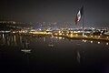 Bandera Monumental en el malecón de Ensenada, Baja California.